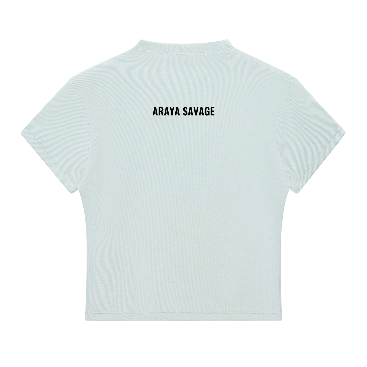 Araya Savage- CREEPIN TEE (WATER BLUE)