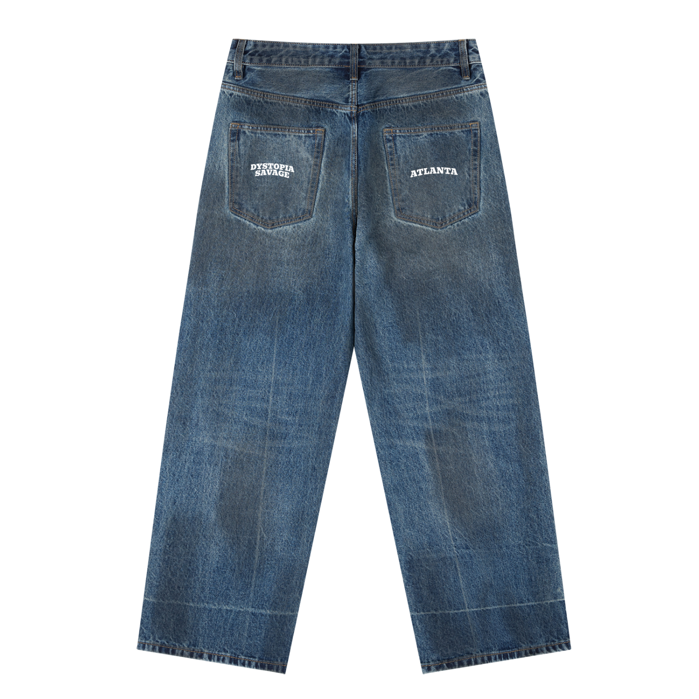 Dystopia Savage Baggy Denim Jeans
