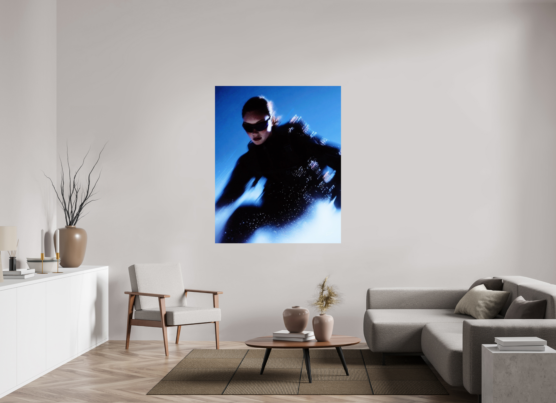 47 x 58.7″, Photo Print On Fuji Crystal DP II BOMBSHELL