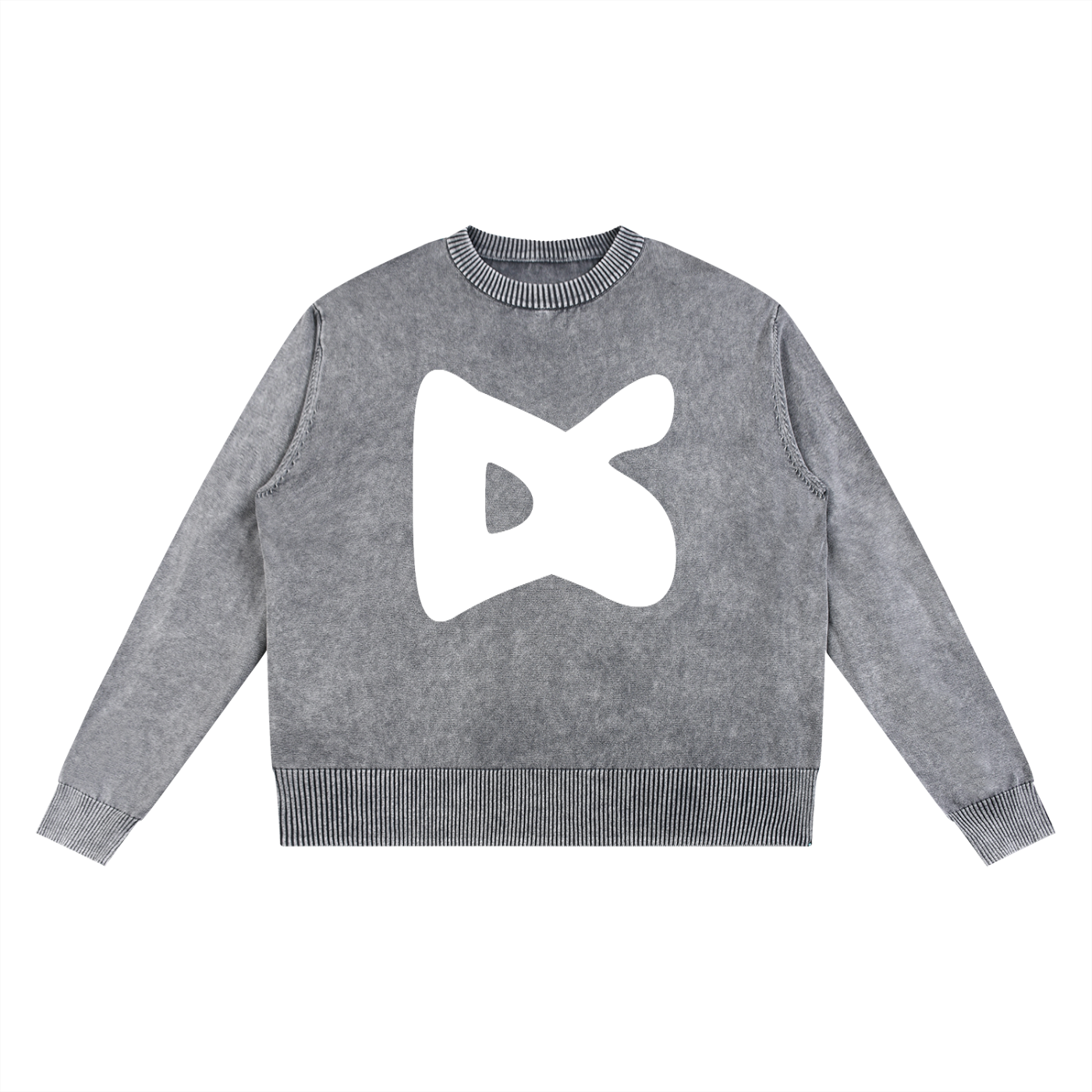 Dystopia Savage Mineral Wash Oversized Sweater