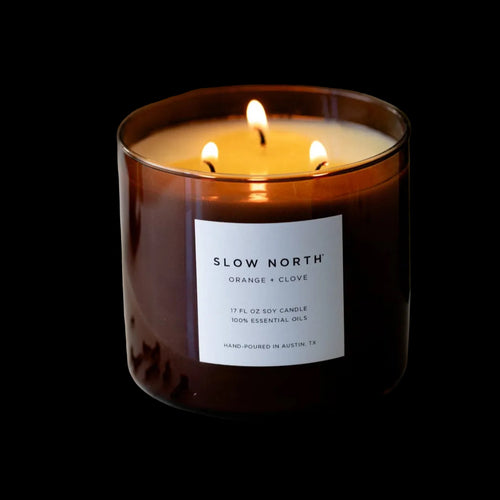 Orange + Clove - Signature 3-Wick Candle