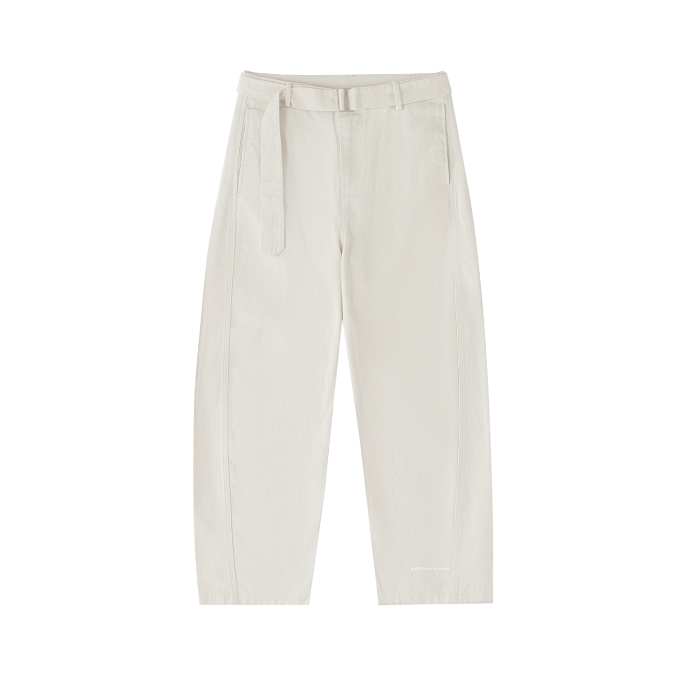 BUSINESS AS USUAL WOMEN PANTS- WHITE CREAM
