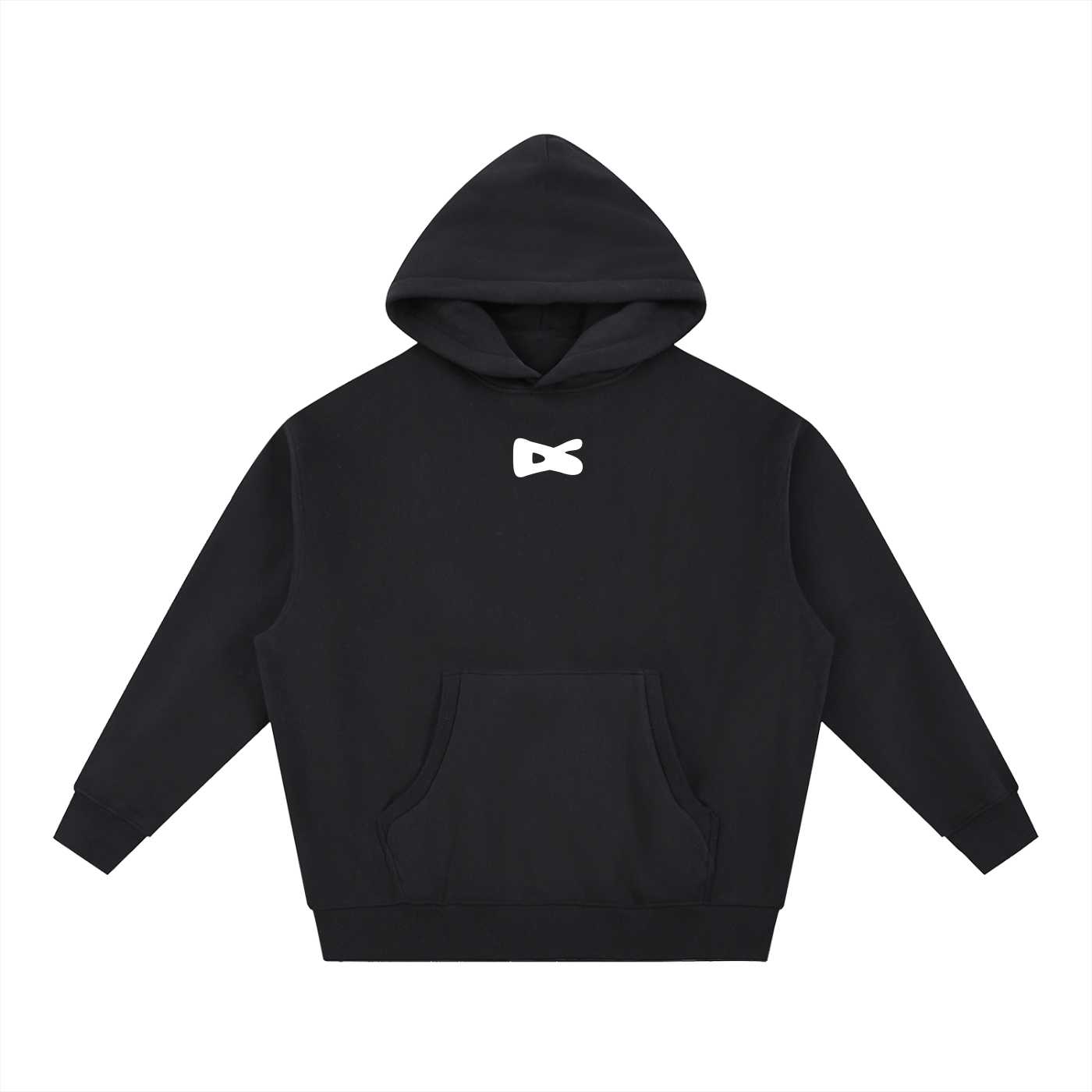 Dystopia Savage Essential Oversized Boxy Fit Fleece Hoodie