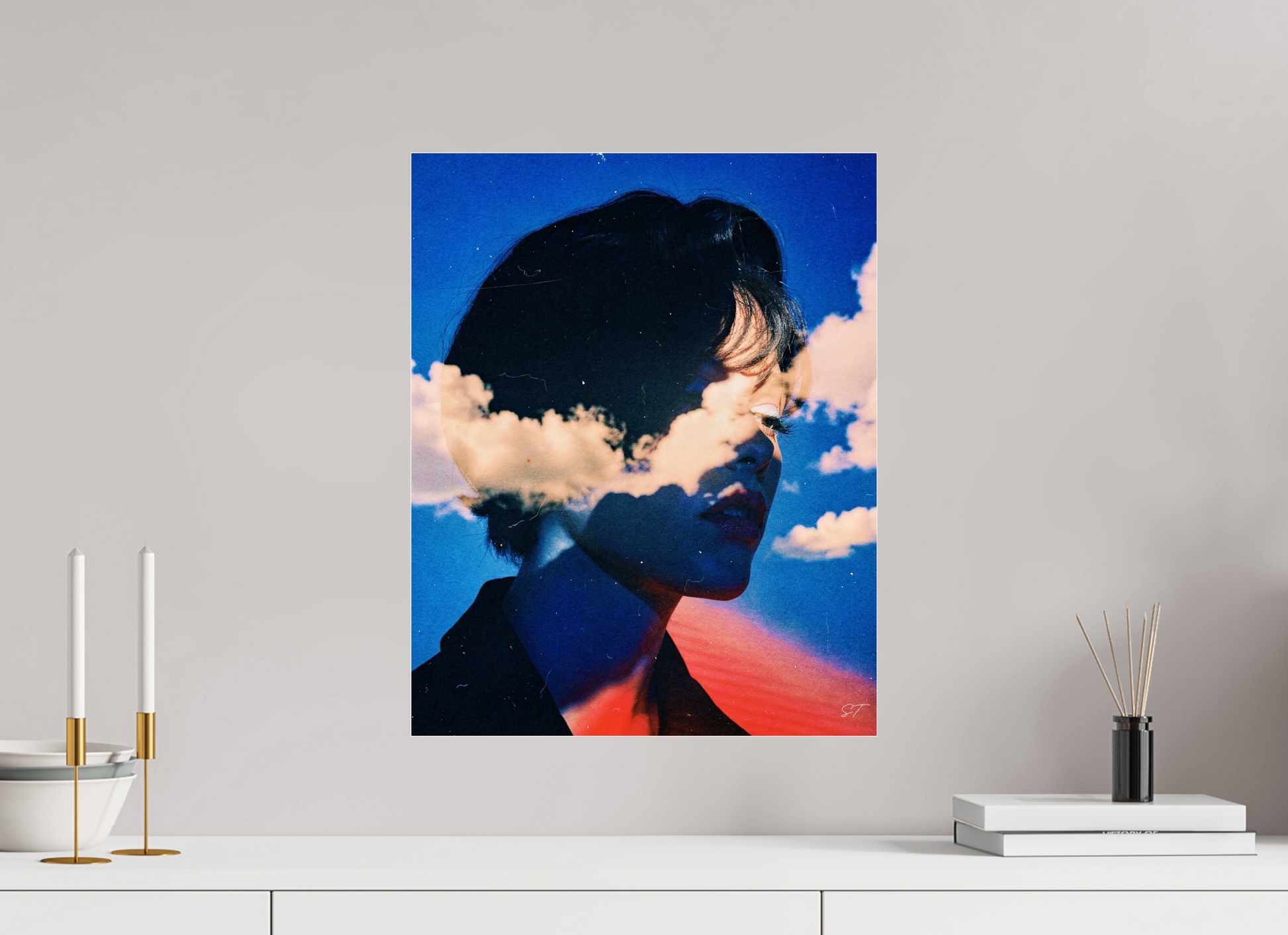 16 x 20″, Photo Print Under Acrylic Glass The Weight We Carry On Acrylic Glass