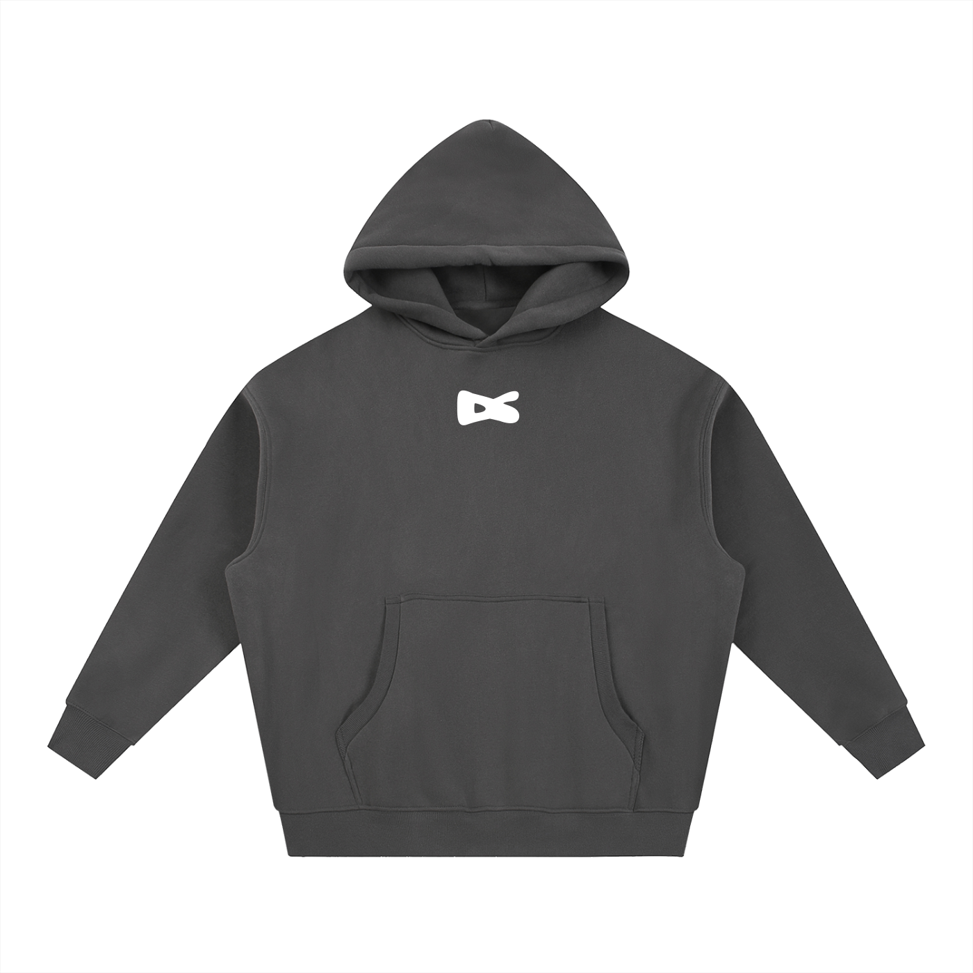 Dystopia Savage Essential Oversized Boxy Fit Fleece Hoodie