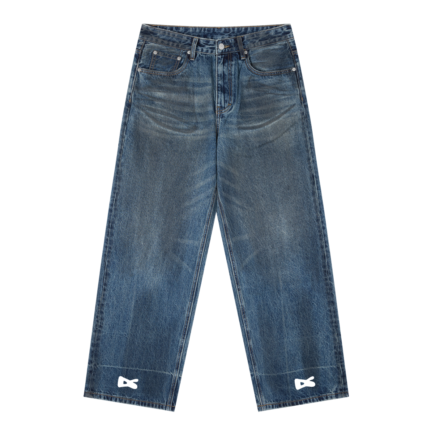 Dystopia Savage Baggy Denim Jeans