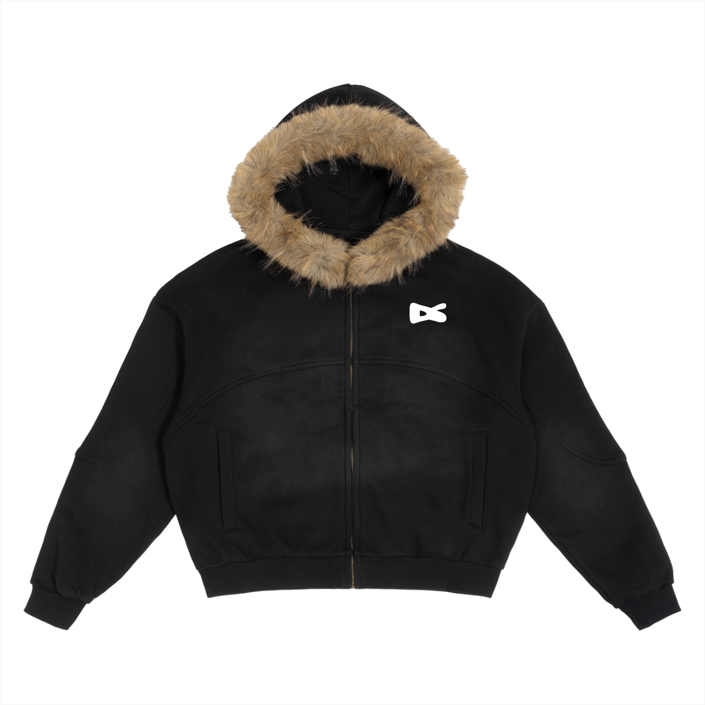 Dystopia Savage Skyfall  Fur Hoodie